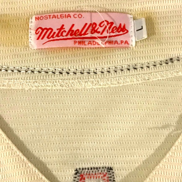 Hank Aaron Mitchell & Ness Cooperstown Classic Baseball Jersey - Picture 8 of 9